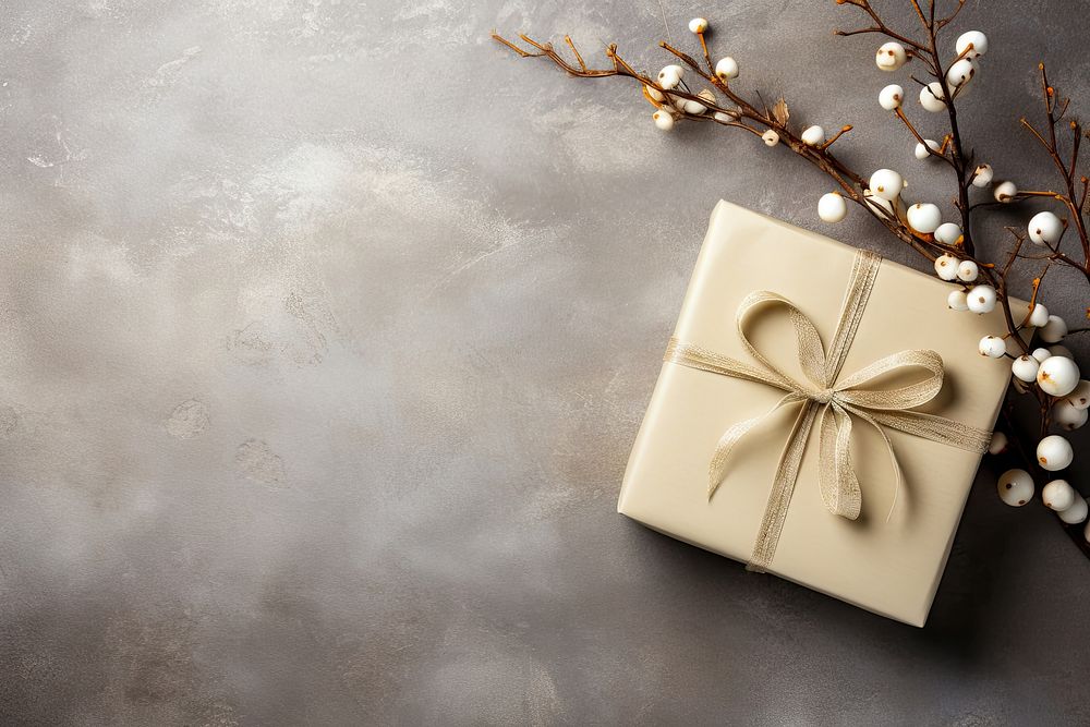 Gift box christmas celebration accessories. AI generated Image by rawpixel.