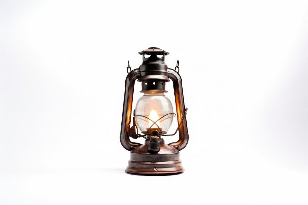 Vintage Battery Lantern Lamp lantern lamp bottle. AI generated Image by rawpixel.
