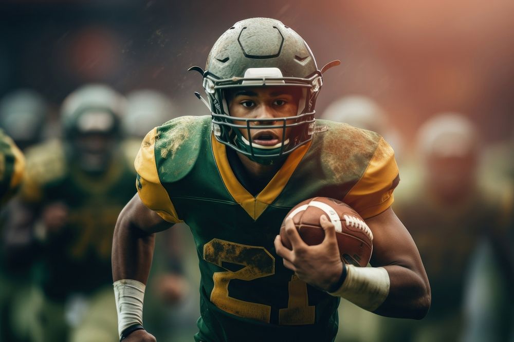 Football stadium helmet sports. AI generated Image by rawpixel.