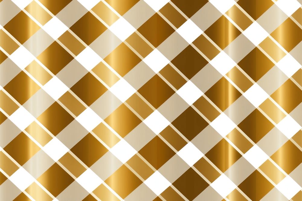 A christmas plaid pattern gold backgrounds repetition. AI generated Image by rawpixel.