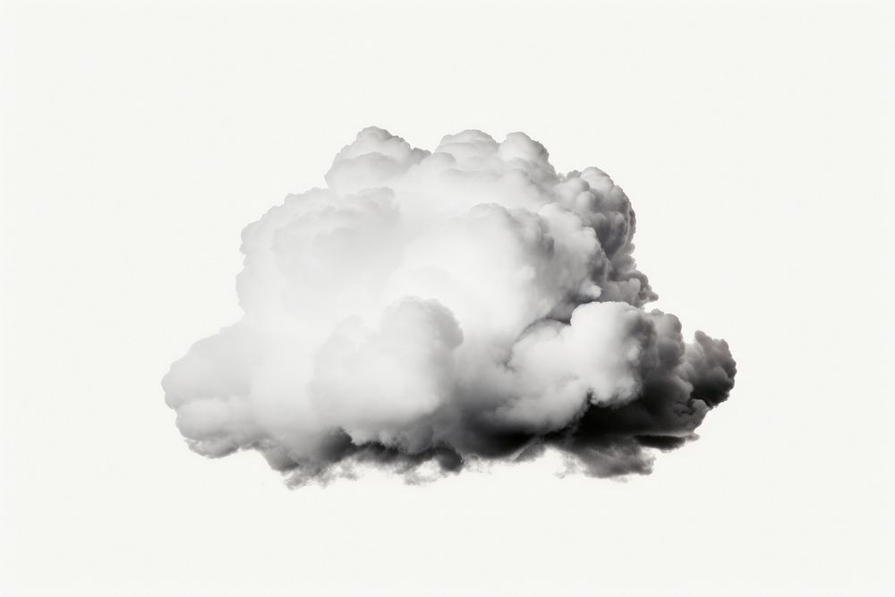 Dark black cloud darkness nature white. AI generated Image by rawpixel.