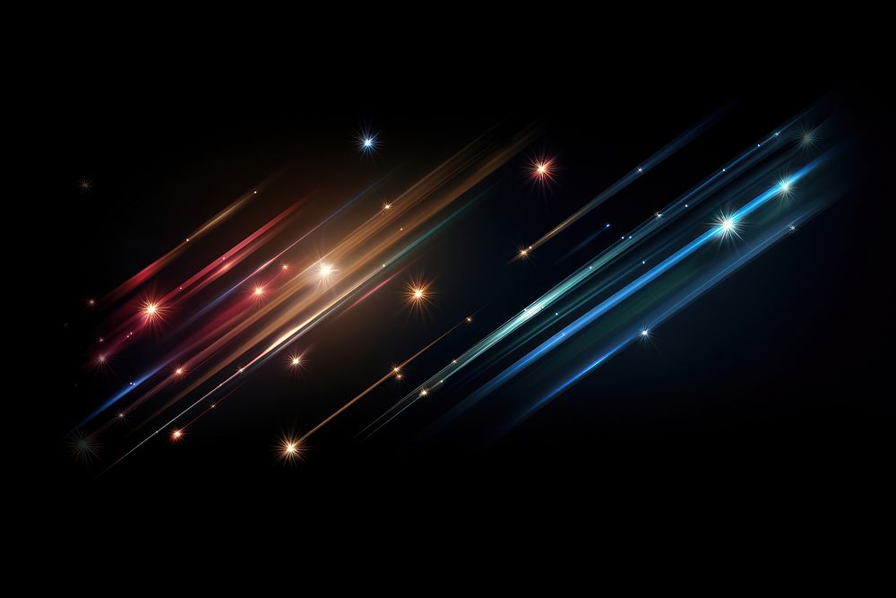 Shiny metallic star rays backgrounds light night. AI generated Image by rawpixel.