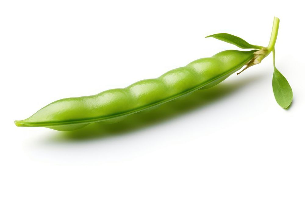 Simple green pea pod vegetable plant food. AI generated Image by rawpixel.