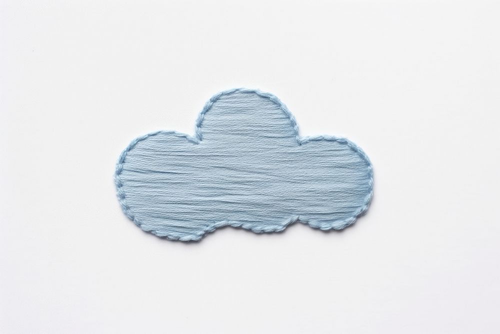 Pattern cloud blue creativity. AI generated Image by rawpixel.