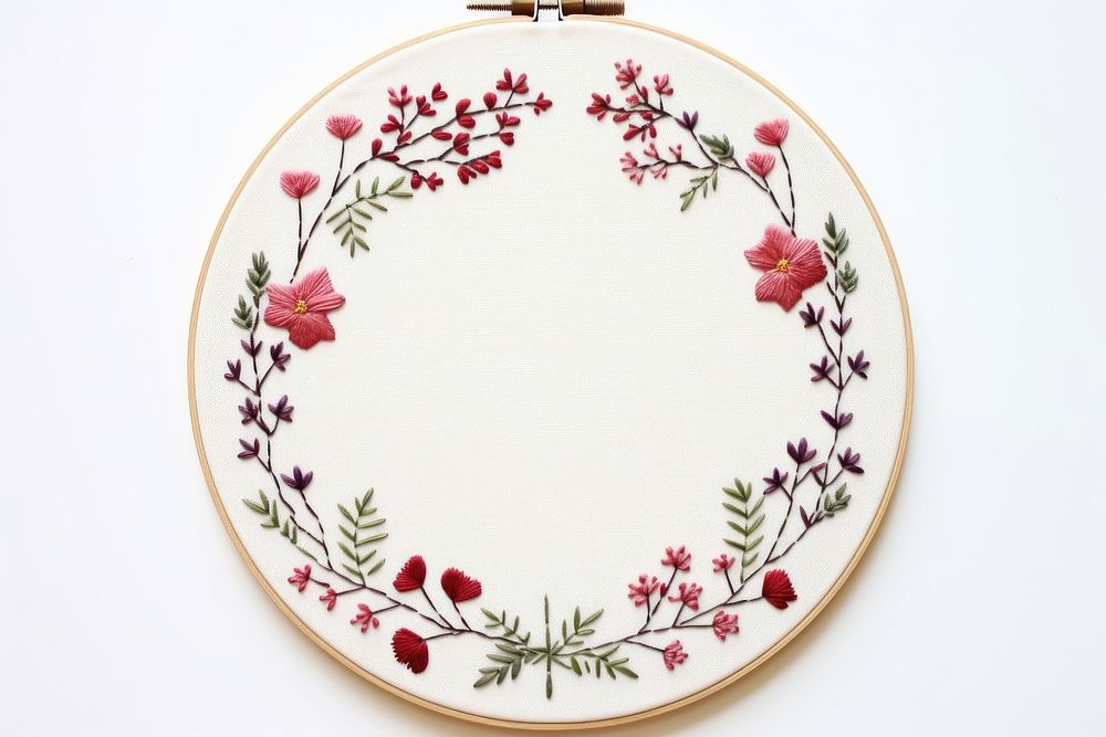 Embroidery pattern shape art. AI generated Image by rawpixel.