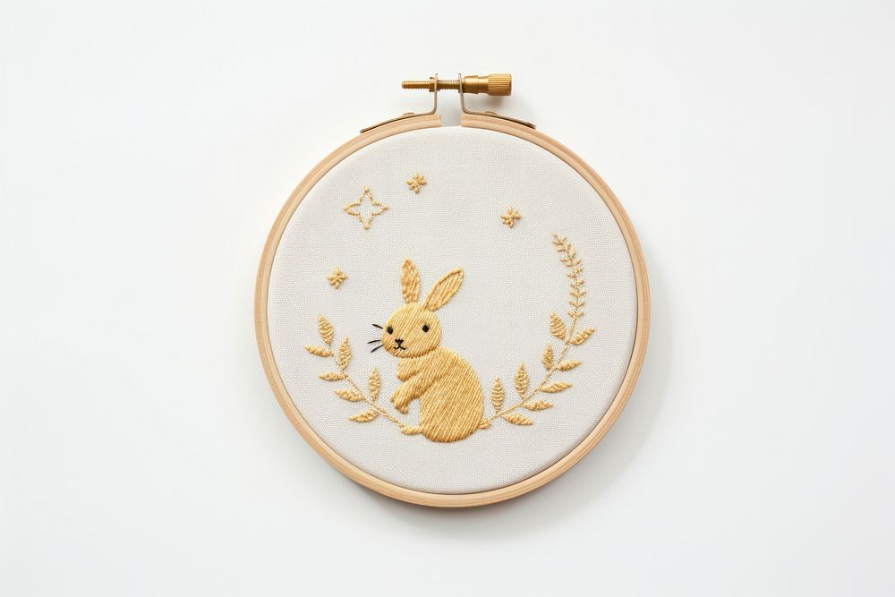 Embroidery pendant pattern locket. AI generated Image by rawpixel.