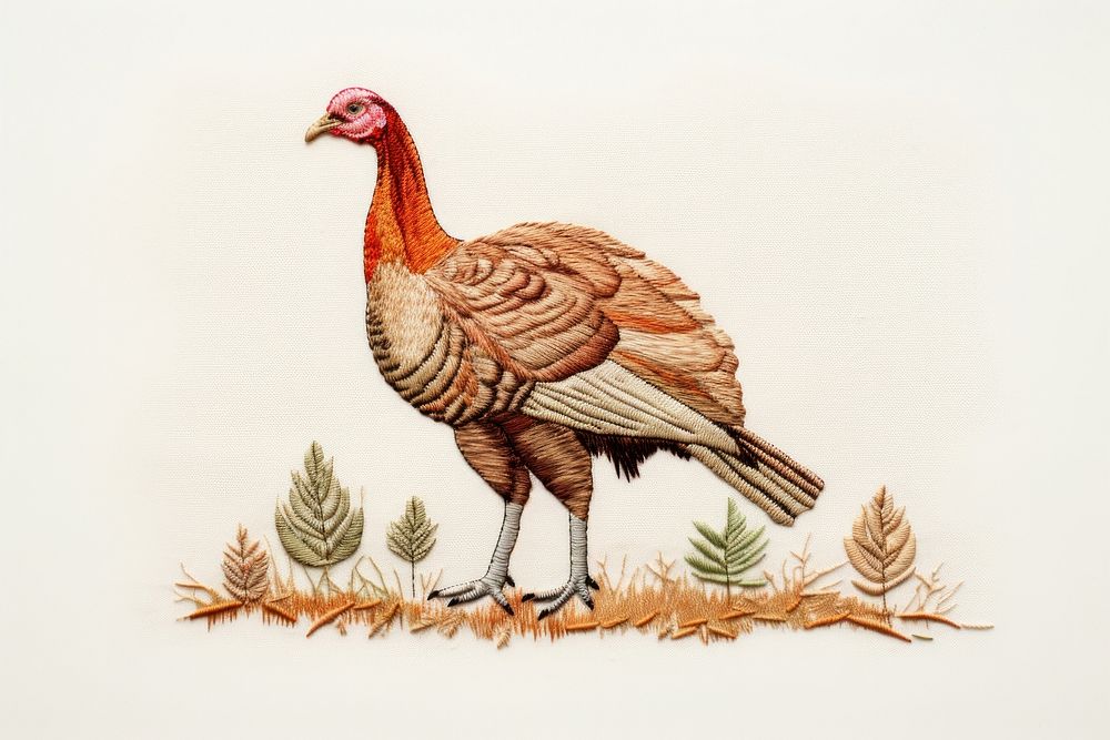 Animal turkey bird art. AI generated Image by rawpixel.