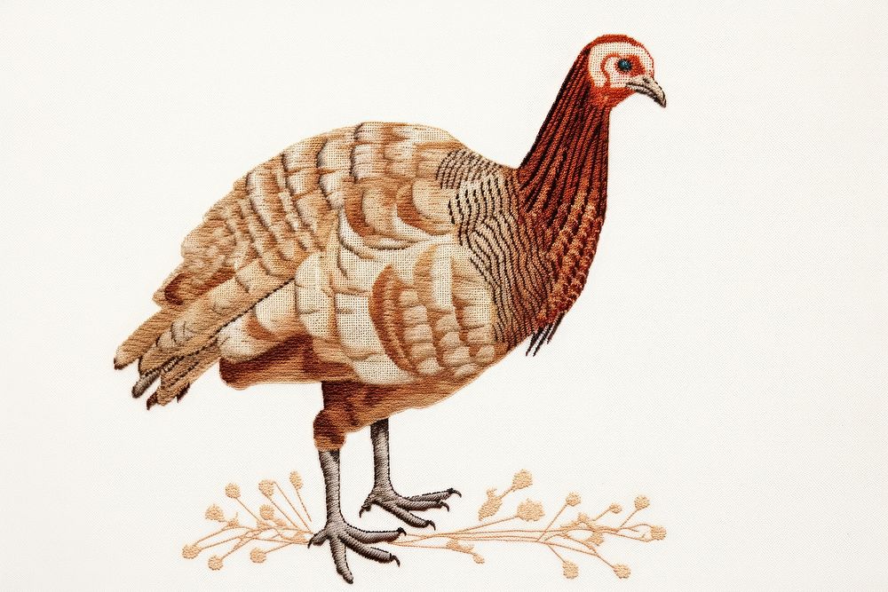 Animal turkey bird partridge. AI generated Image by rawpixel.