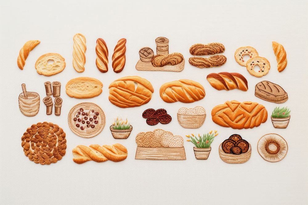 Dessert bakery bread food. AI generated Image by rawpixel.