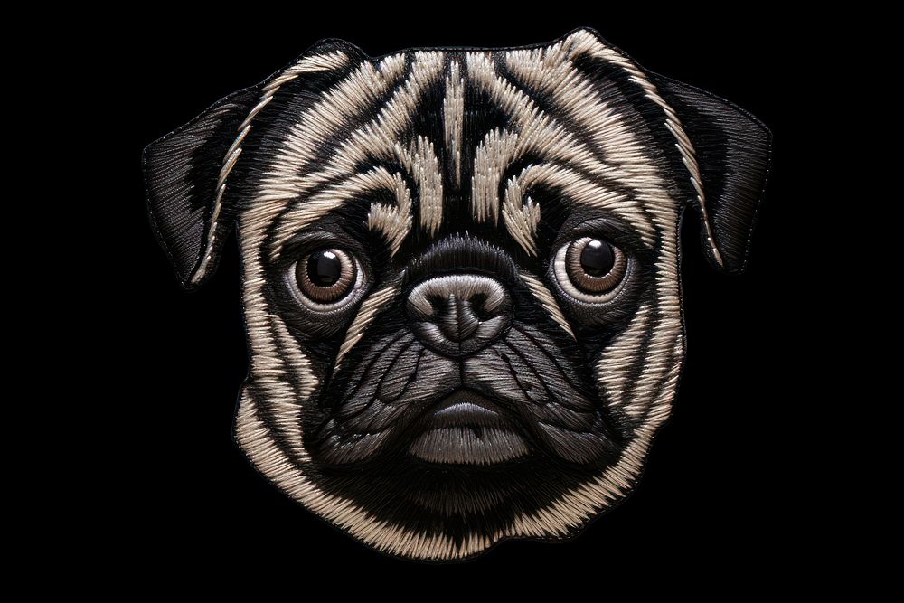 Pug dog animal mammal. AI generated Image by rawpixel.