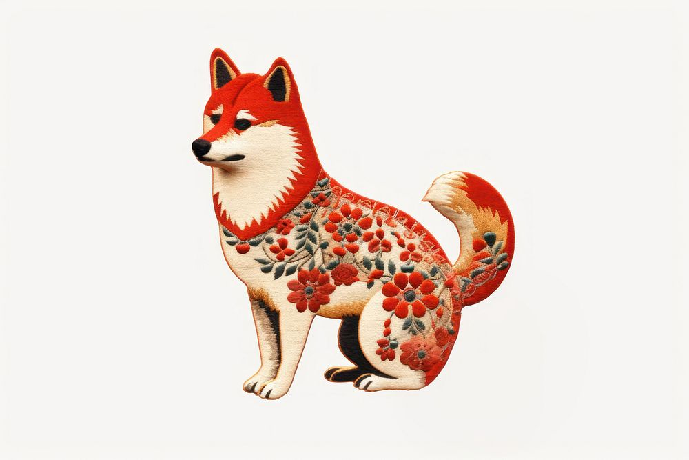 Dog mammal animal fox. AI generated Image by rawpixel.