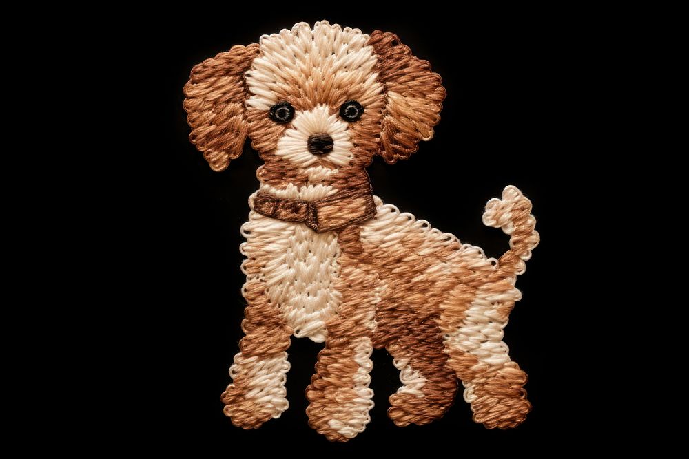 Dog poodle mammal animal. AI generated Image by rawpixel.