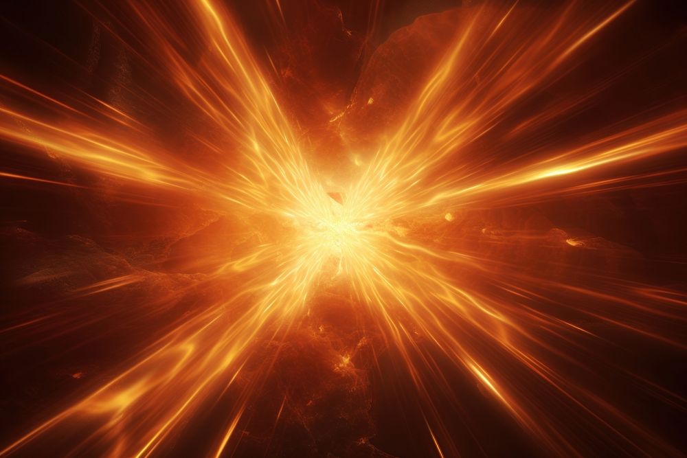 Light explosion burst beam backgrounds pattern space. AI generated Image by rawpixel.