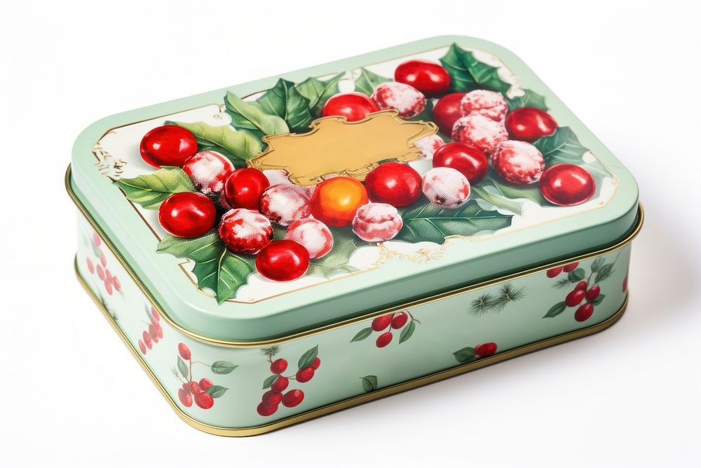Christmas candy box fruit plant. AI generated Image by rawpixel.