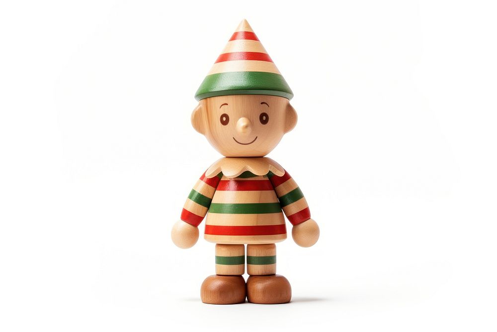 Christmas elf toy figurine doll. AI generated Image by rawpixel.
