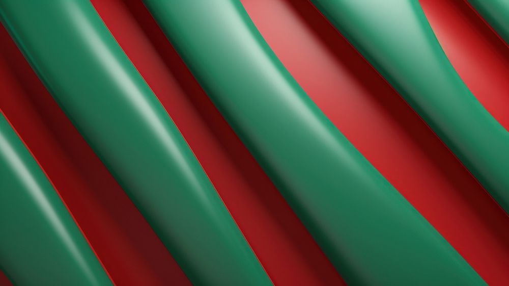 Christmas green red striped wallpaper pattern backgrounds corrugated. AI generated Image by rawpixel.