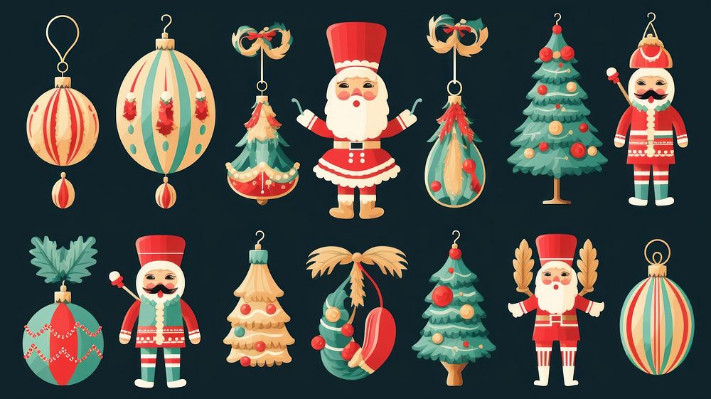 Christmas decoration nutcracker holiday. AI generated Image by rawpixel.