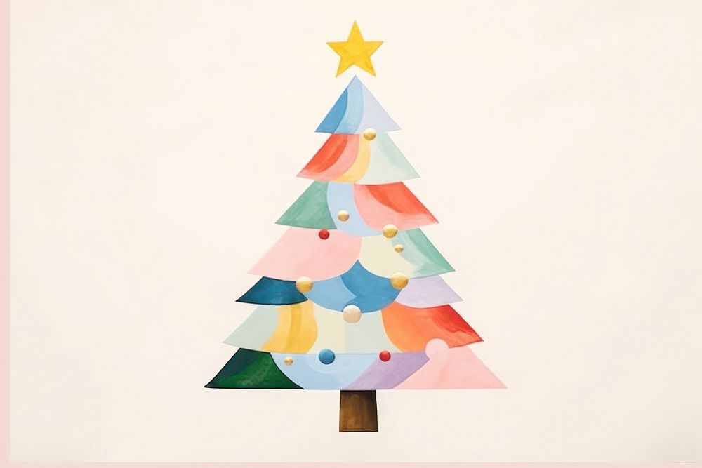 Christmas theme paper celebration decoration. AI generated Image by rawpixel.