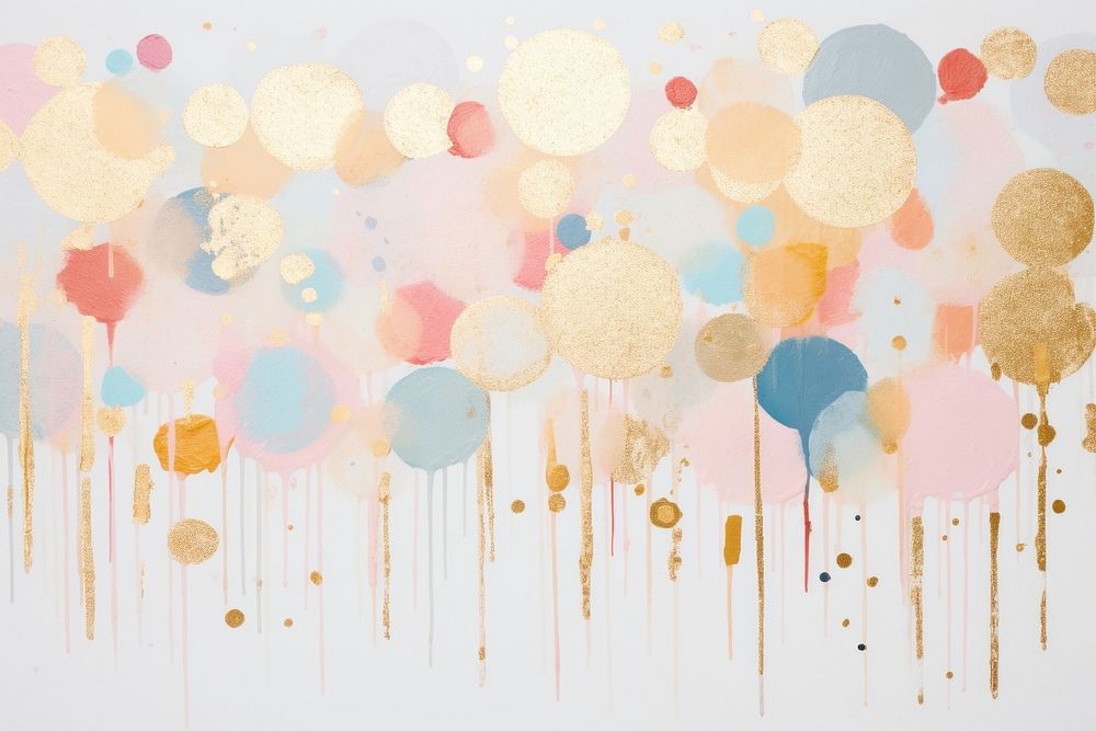 Glitter party backgrounds painting confetti. | Premium Photo