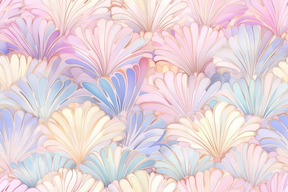 Abtract pattern petal art backgrounds. AI generated Image by rawpixel.