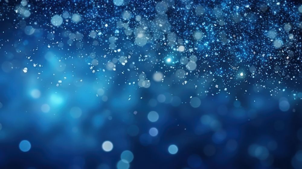 Glitter blue backgrounds christmas. AI generated Image by rawpixel.
