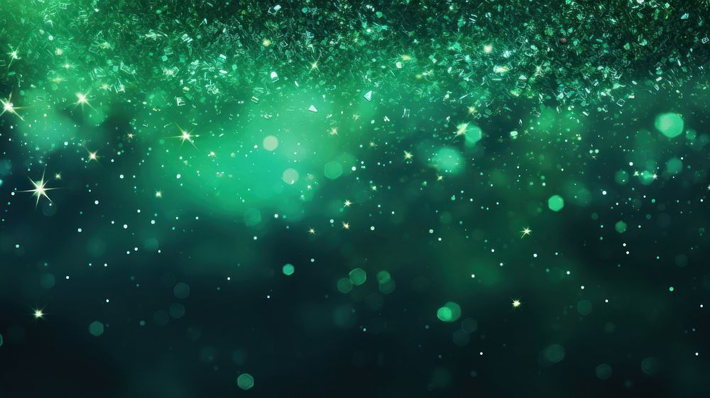 Glitter green backgrounds christmas. AI generated Image by rawpixel.