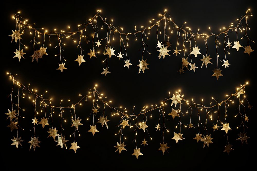 Christmas light christmas backgrounds night. AI generated Image by rawpixel.