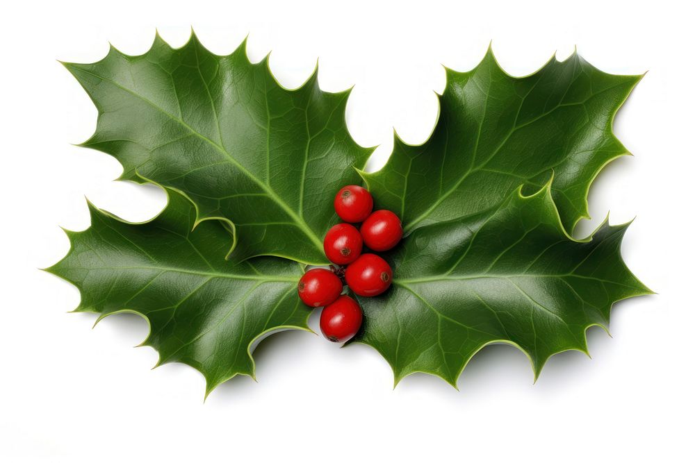 Holly holly plant leaf. AI generated Image by rawpixel.