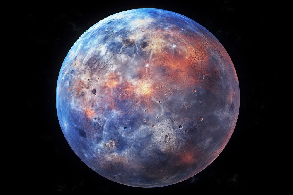 Mercury planet astronomy universe outdoors. AI generated Image by rawpixel.
