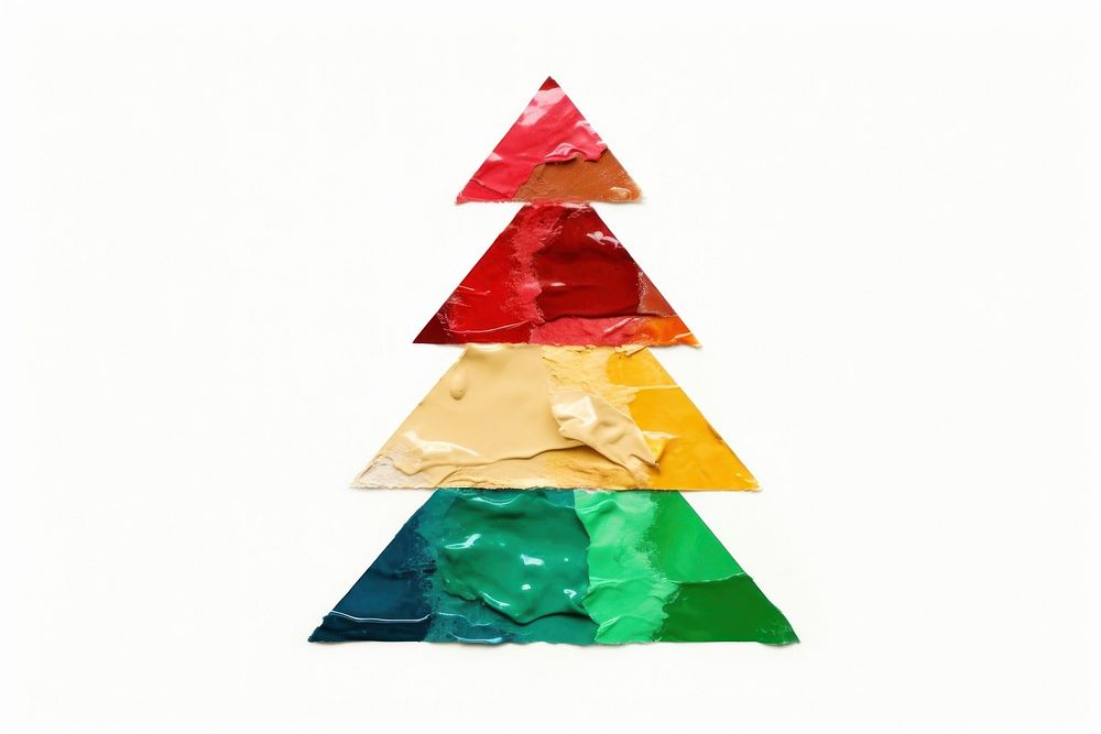 Christmas tree abstract white background christmas tree. AI generated Image by rawpixel.