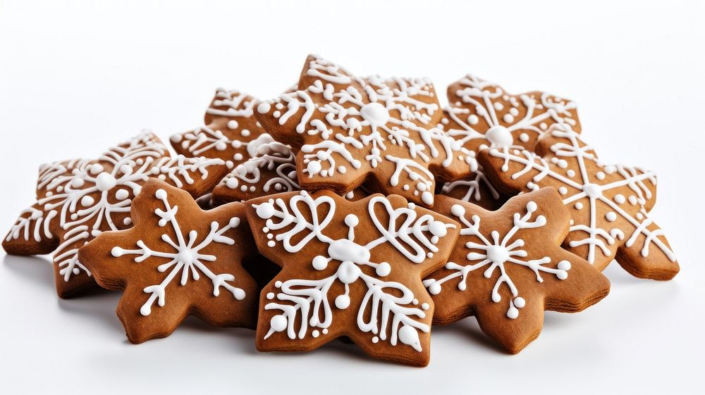 Christmas gingerbread cookies christmas dessert icing. AI generated Image by rawpixel.