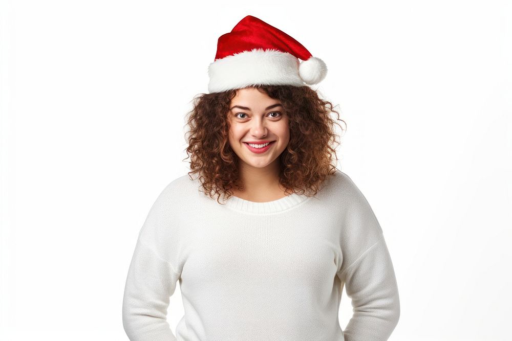 Sweater photography christmas portrait. AI generated Image by rawpixel.