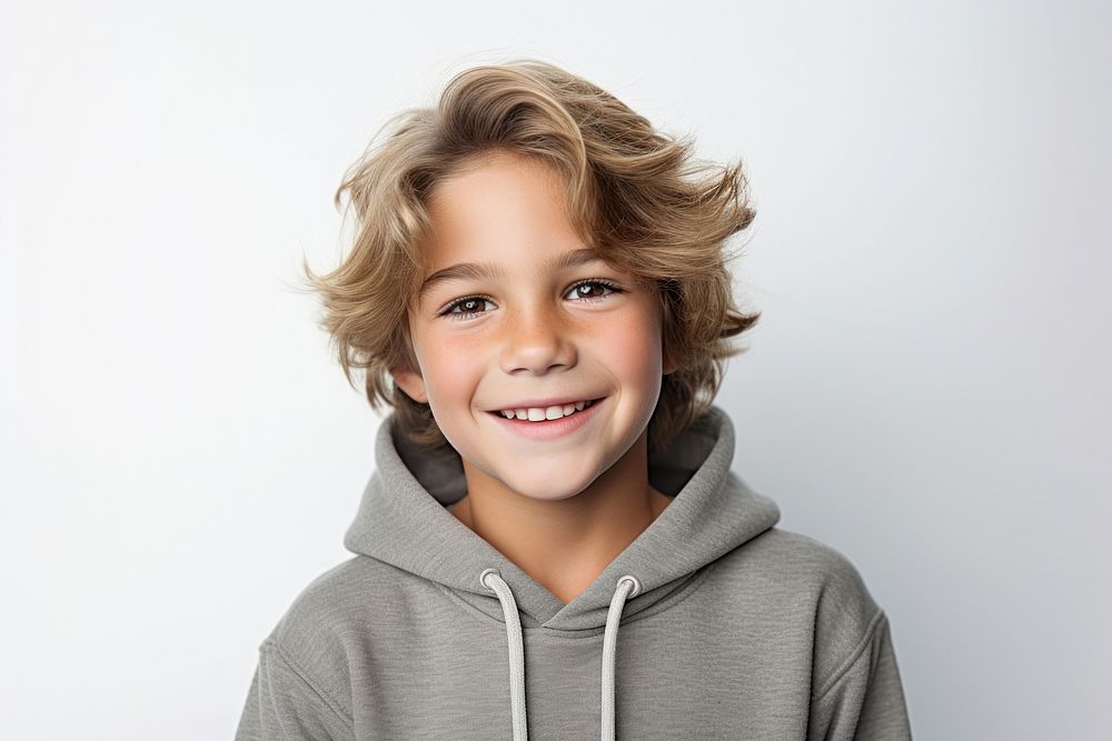 Young boy smiling portrait smile photo. AI generated Image by rawpixel.