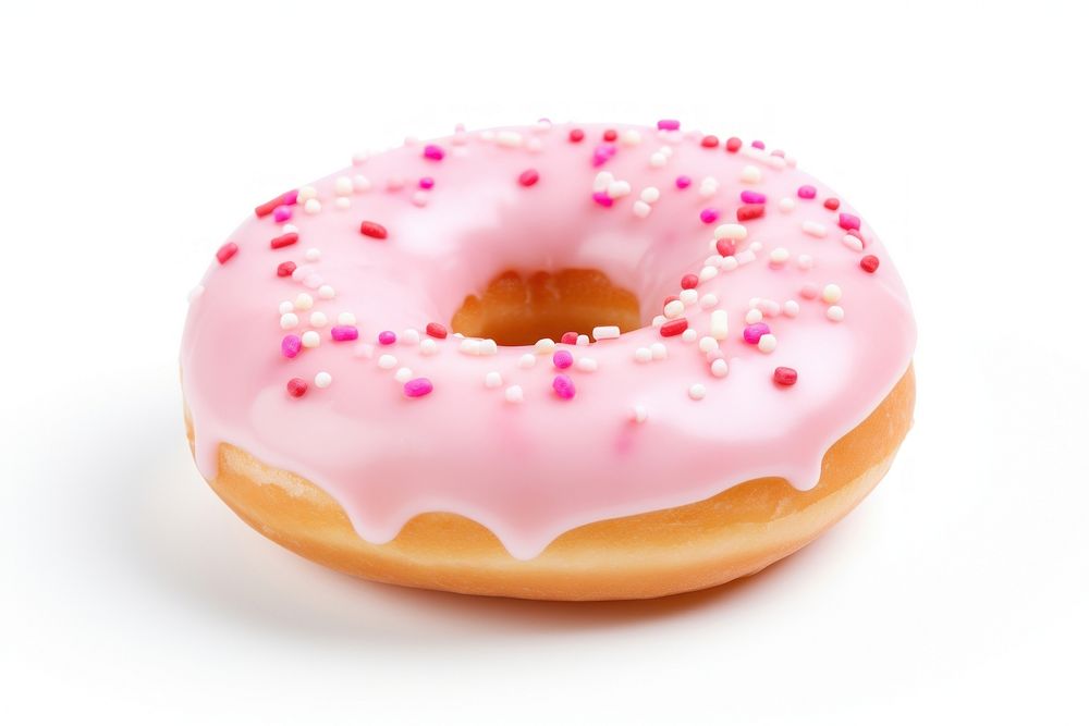 Plain donut dessert food cake. AI generated Image by rawpixel.