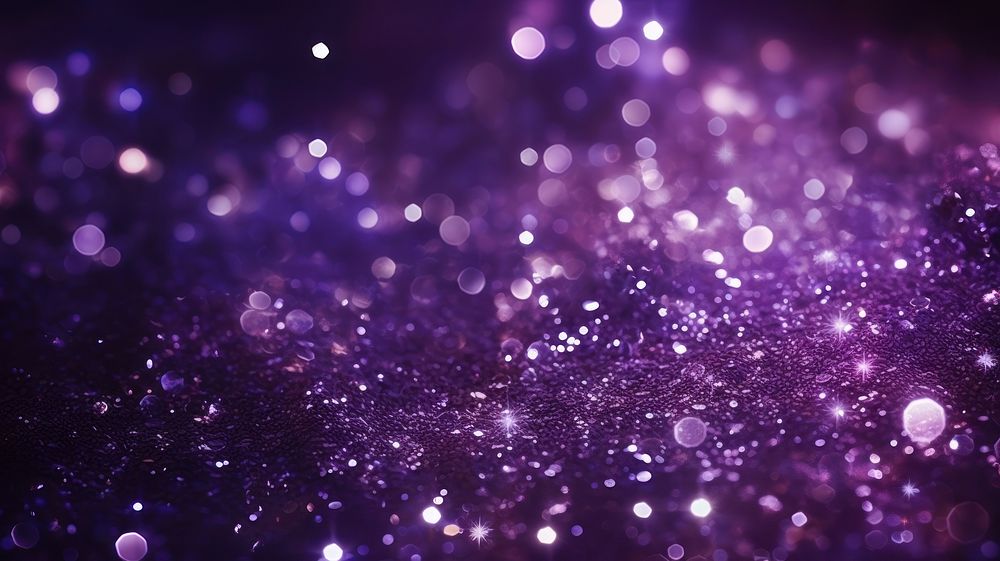 Glitter purple backgrounds christmas. AI generated Image by rawpixel.