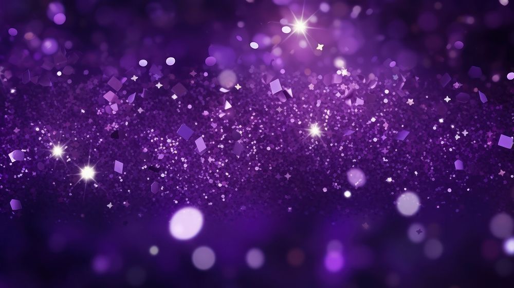 Glitter purple backgrounds glowing. 