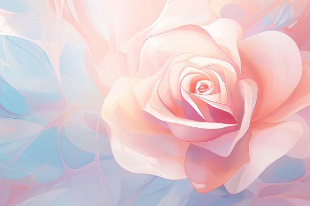 Rose backgrounds abstract flower. AI generated Image by rawpixel.