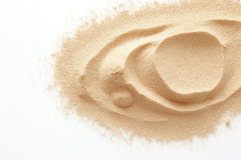 Backgrounds powder sand white background. AI generated Image by rawpixel.