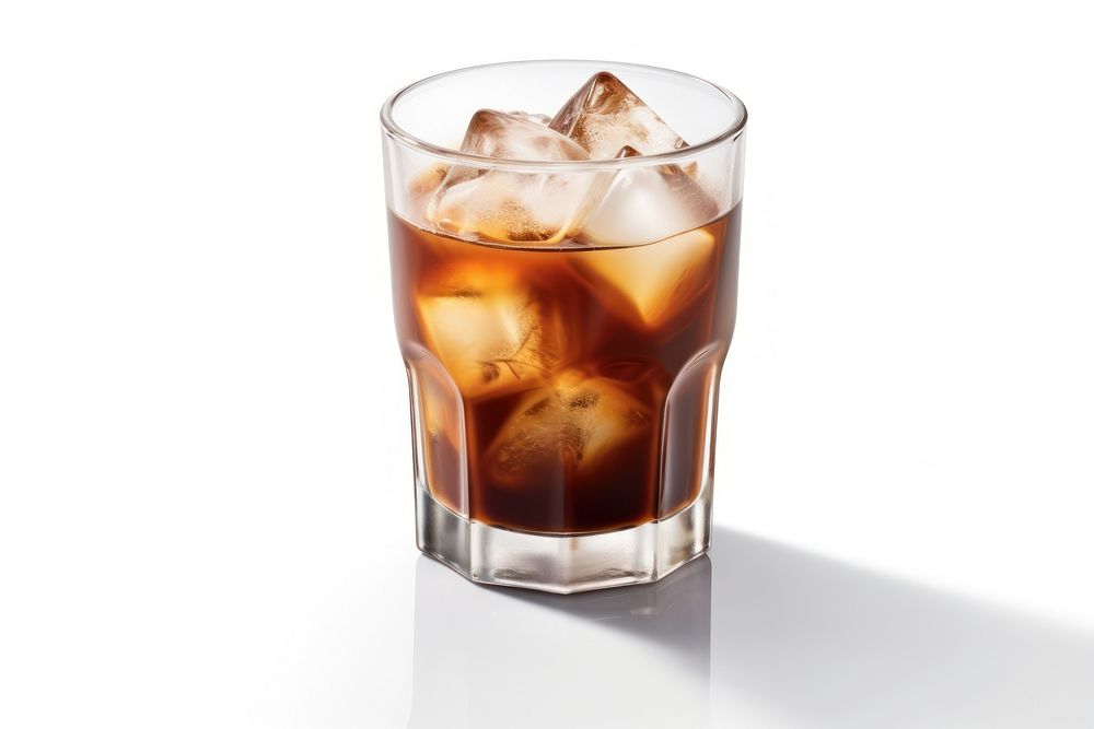 Glass cocktail drink soda. AI generated Image by rawpixel.
