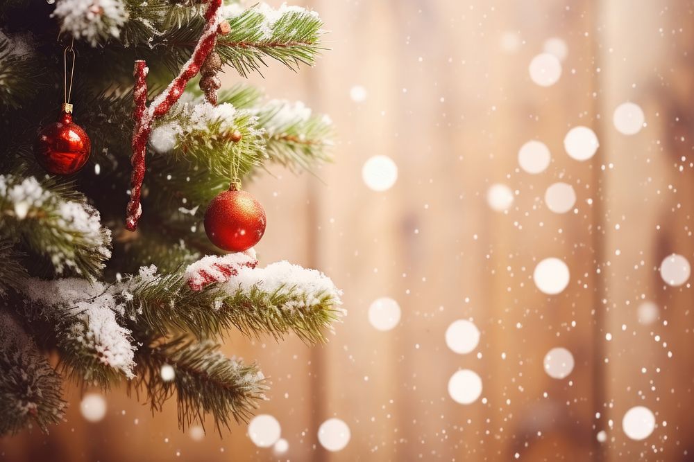 Christmas backgrounds tree christmas tree. AI generated Image by rawpixel.