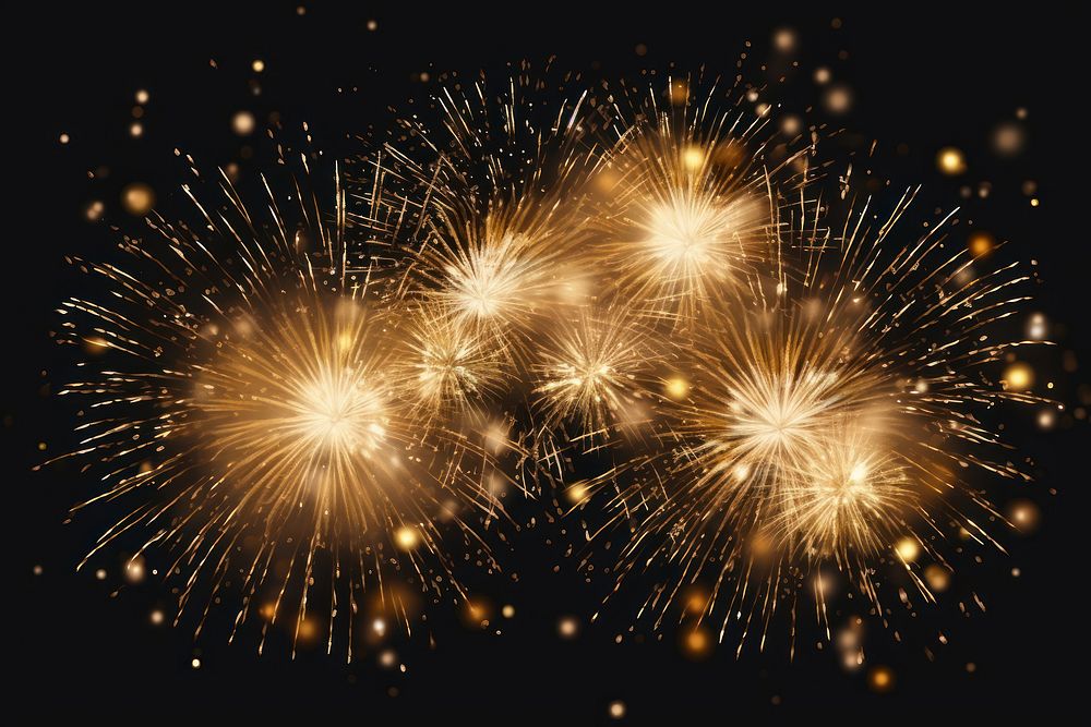 Fireworks outdoors bright sparks. AI generated Image by rawpixel.