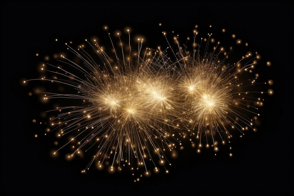 Fireworks sparks illuminated celebration. AI generated Image by rawpixel.