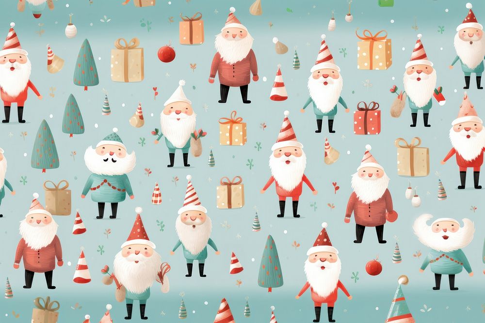 Christmas festive christmas cartoon winter. AI generated Image by rawpixel.
