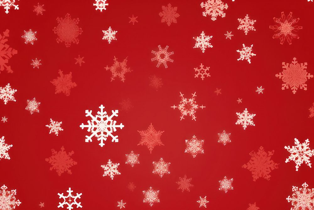 Snowflake backgrounds pattern white. AI generated Image by rawpixel.
