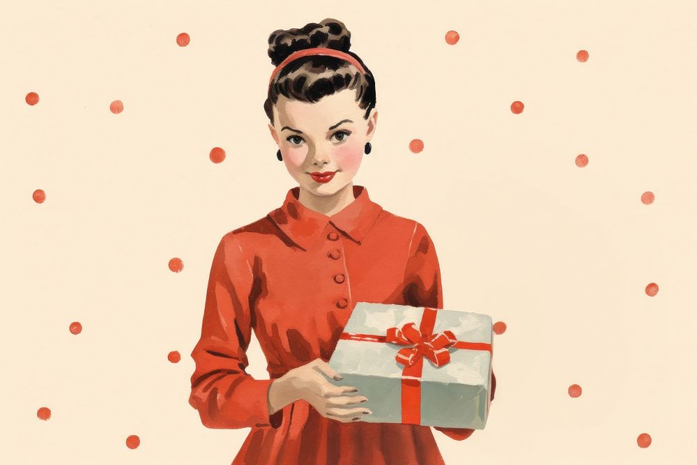 Christmas gifts celebration decoration happiness. AI generated Image by rawpixel.