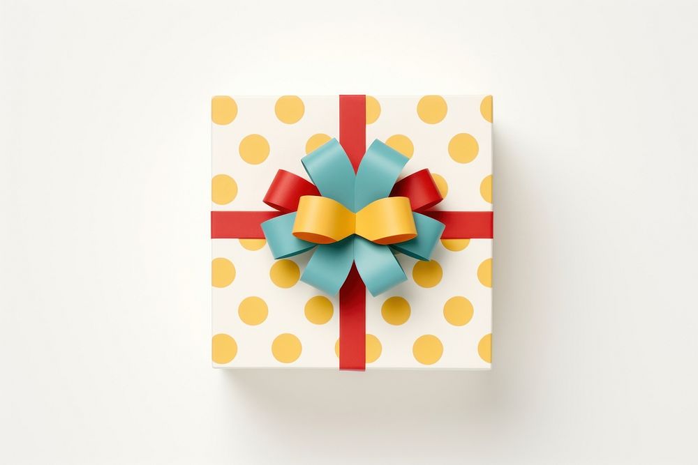 Gift box paper celebration anniversary. AI generated Image by rawpixel.