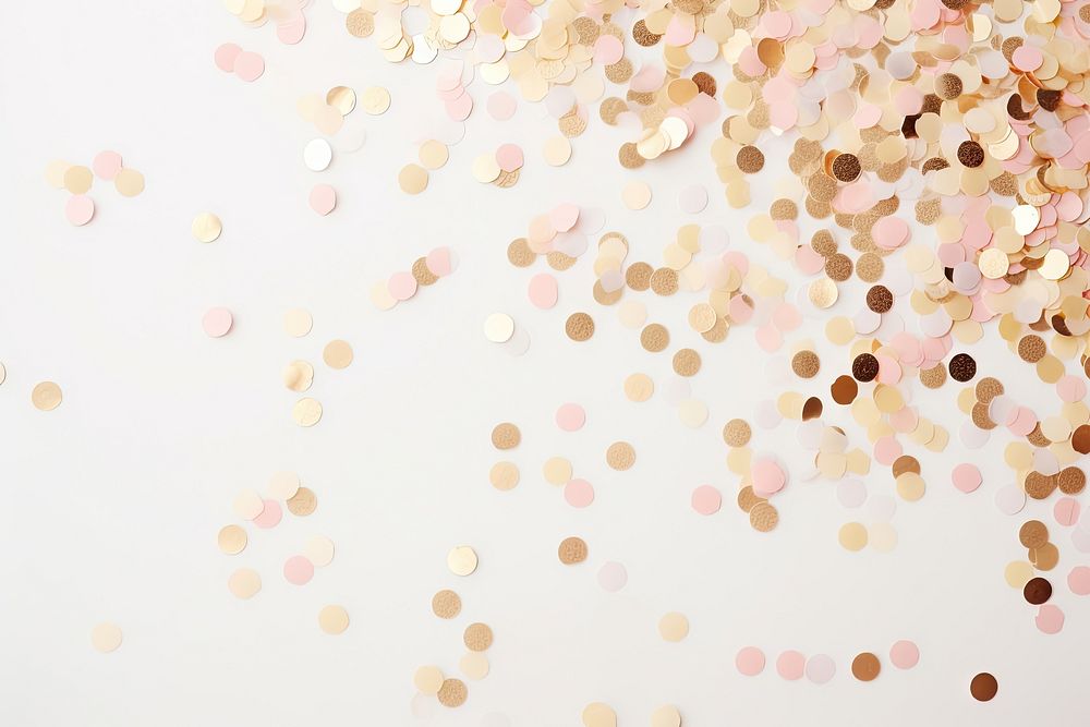 Colorful confetti background backgrounds petal white background. AI generated Image by rawpixel.