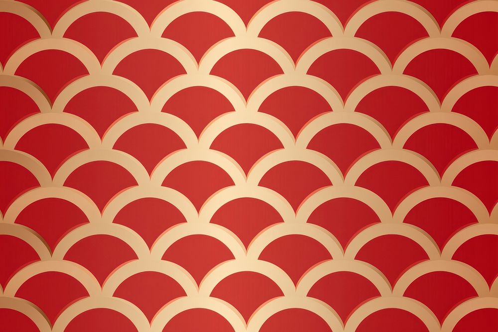 Chinese pattern backgrounds red repetition. AI generated Image by rawpixel.