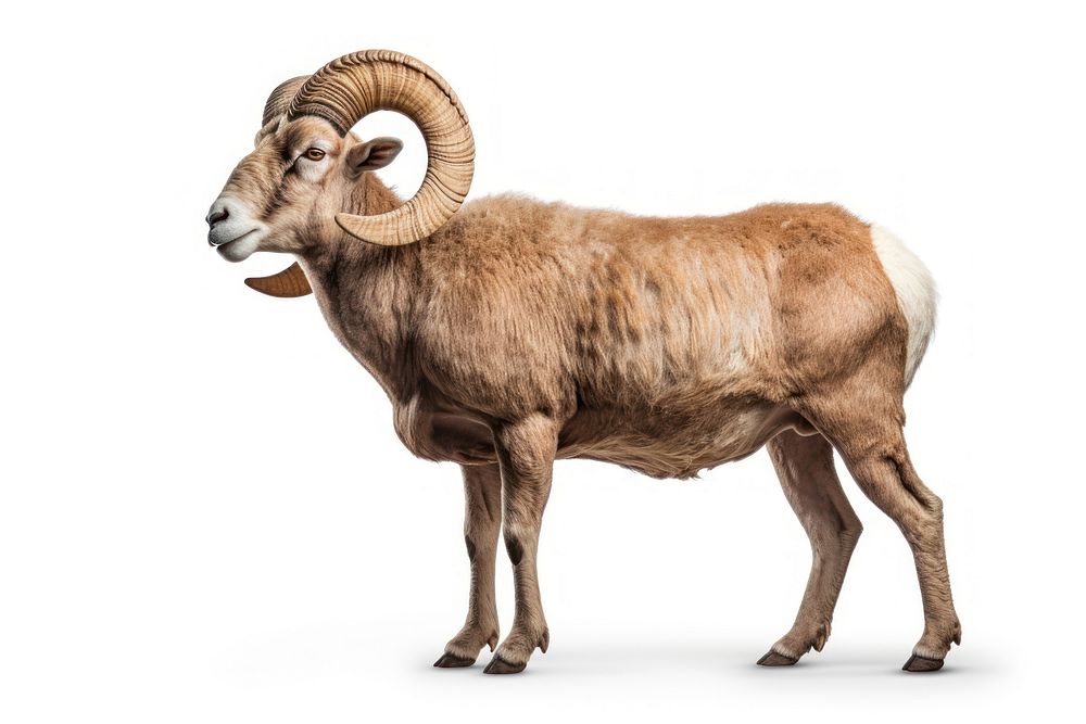 Sheep livestock wildlife animal. AI generated Image by rawpixel.