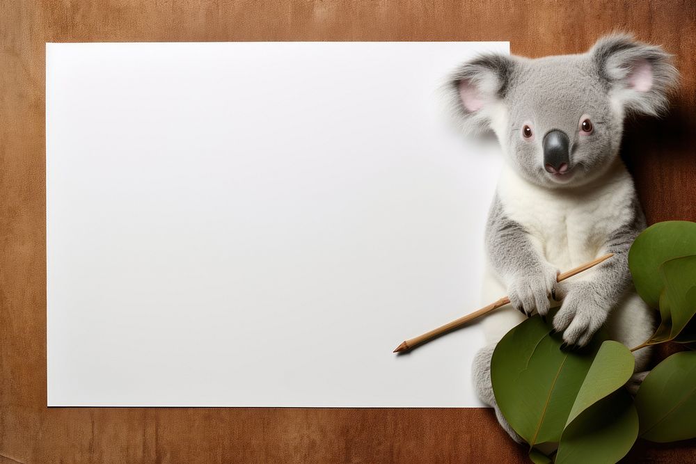 Koala koala animal mammal. AI generated Image by rawpixel.